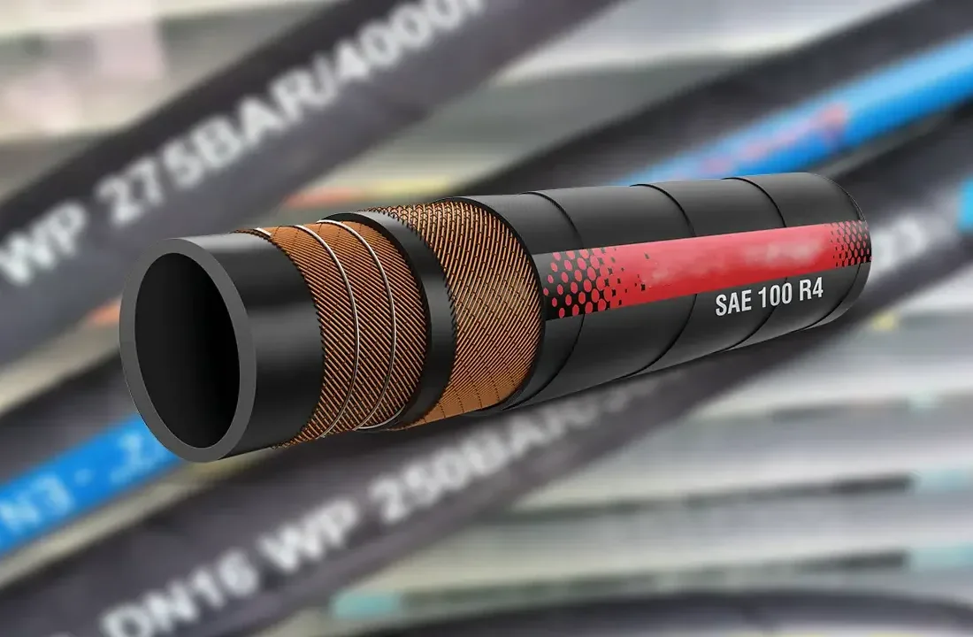 Why SAE 100 R4 Hydraulic Hose with Steel Wire?
