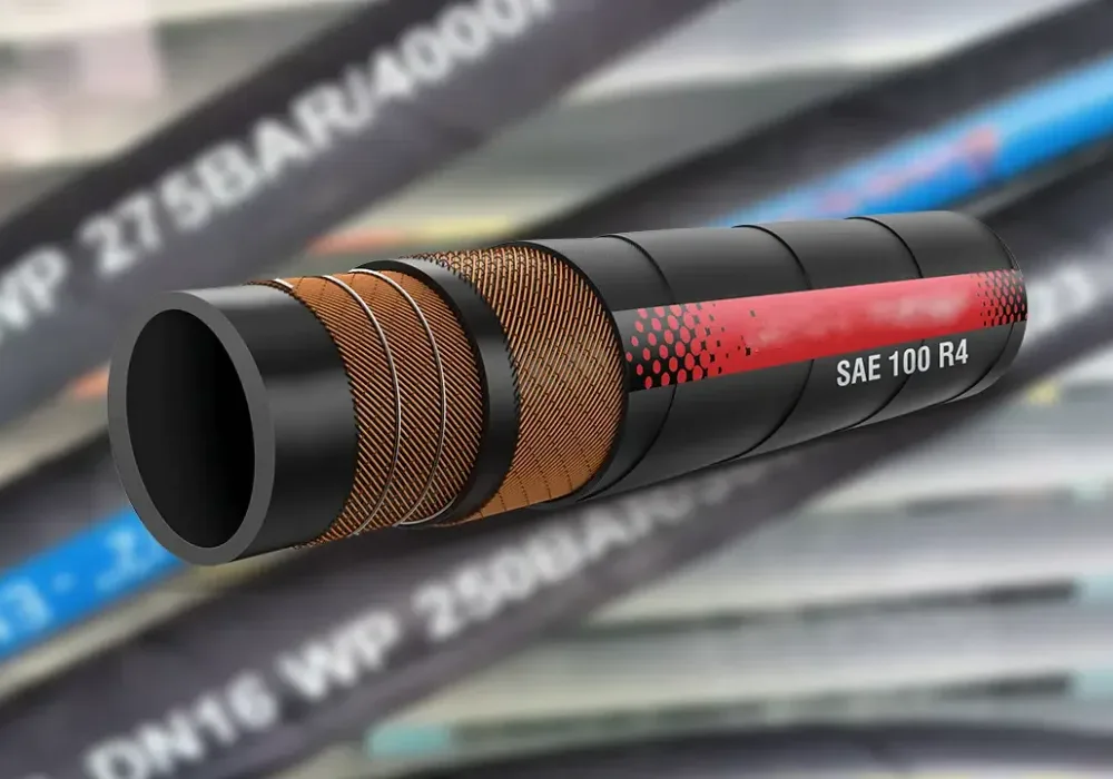 Why SAE 100 R4 Hydraulic Hose with Steel Wire?